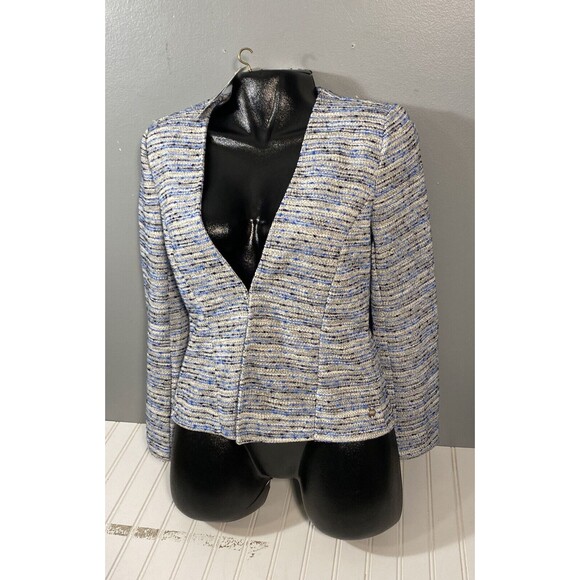 Tom Tailor Women’s eye hook closure Blazer Large - Picture 4 of 9